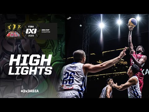 Philippines vs Qatar | Men | Highlights | FIBA 3x3 Asia Cup 2023