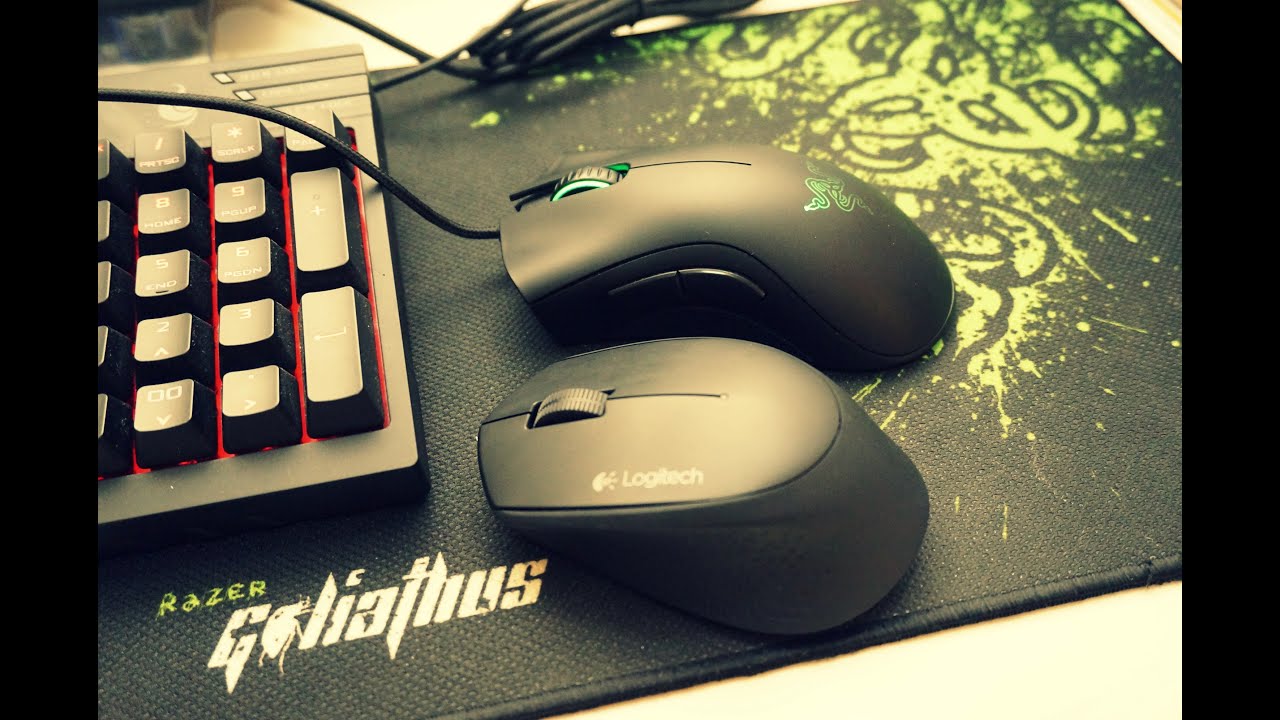 Беспроводная мышь Logitech M280, синий