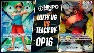 ♠️ POV Luffy UG vs Teach BY [OP16] 25 players ♠️ One Piece TCG