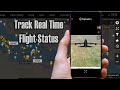 How to Track the Current status of your flight using Flight Tracker Map in PC or Smart phone