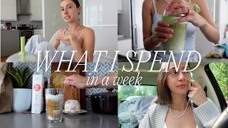 what i spend in a week as a 28-year old living and working in Montreal 💸 *realistic* (VLOG)