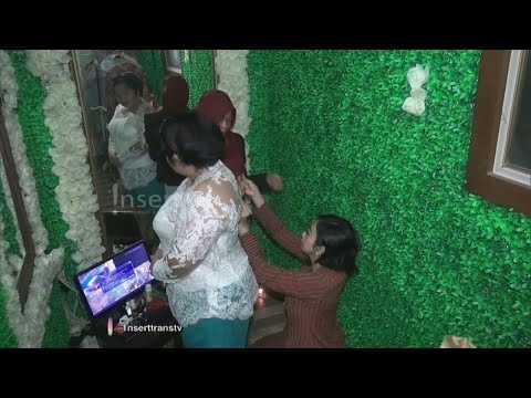 Serunya Sinyorita Esperanza Fitting Baju Pengantin