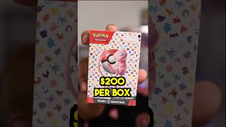 Why Are 151 Booster Bundles Breaking $200…