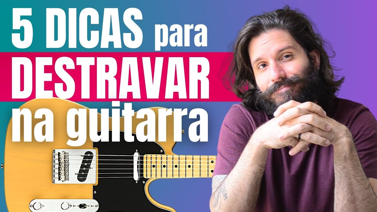 5 DICAS de estudo para guitarra | SAIA da ROTINA!