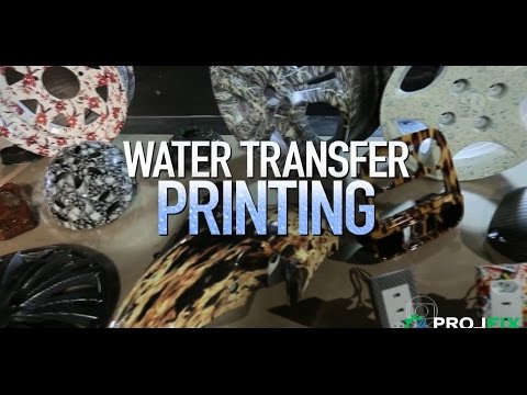 PROJFIX Pintura Hidrográfica - Water Transfer Printing (WTP) Brasil