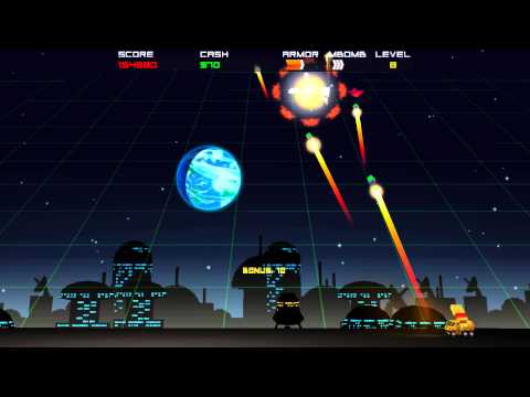 figgehn testar Cosmic Rocket Defender