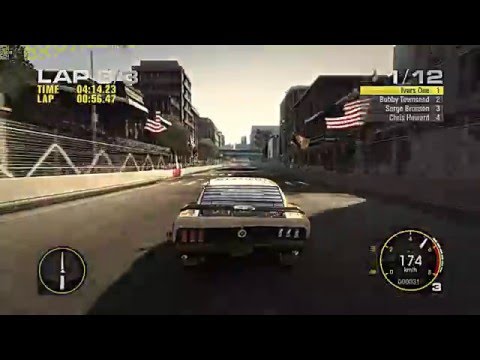 Race Driver Grid Walkthrough Part 8 - [USA] Lucas Oil Bay Bridge Trophy
