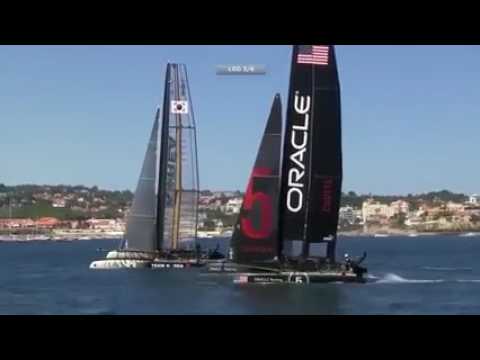 Team New Zealand Capsize At America's Cup June 6 2017