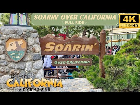 Soarin’ Over California full ride at Disney California Adventure
