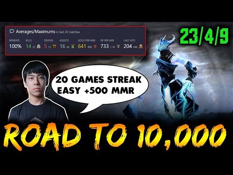Ana Razor - 20 Game Winning Streaks 100% Win Rate, ROAD to 10k MMR | DotA 2 Pro Gameplay