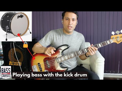 Playing Bass Lines To The Kick Drum