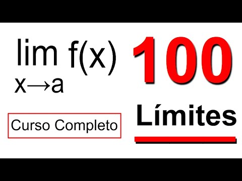 100 LÍMITES DE FUNCIONES. Curso completo. Matemáticas