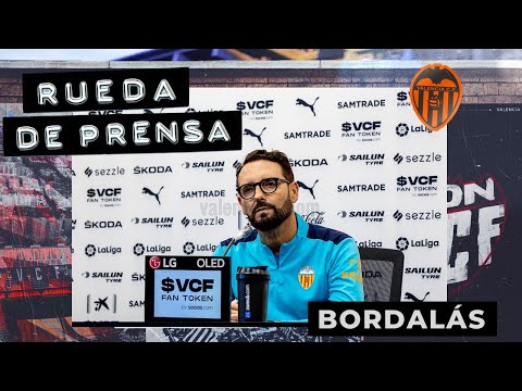 BORDALÁS PRESS CONFERENCE BEFORE THE MATCH AGAINST ELCHE CF