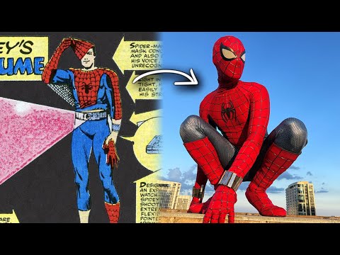 I Made an Accurate SPIDER-MAN Suit with REAL Web Shooters!