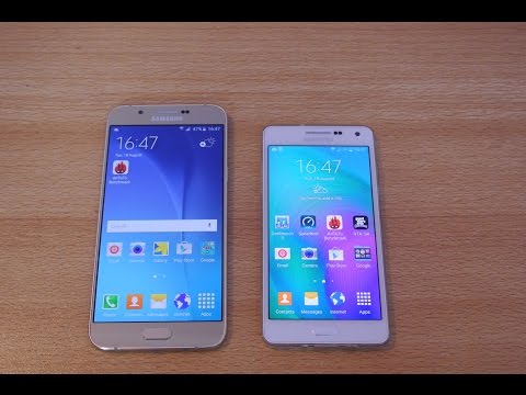 Samsung Galaxy A8 vs Galaxy A5 - Full Comparison HD