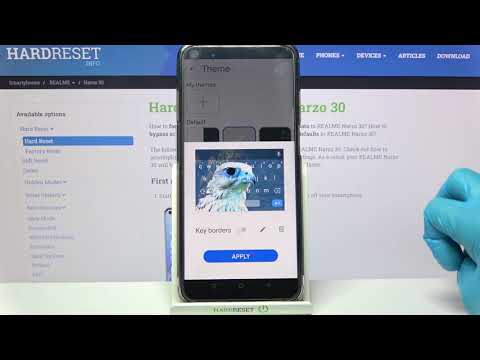 How to Personalize Keyboard Theme on Realme Narzo 30