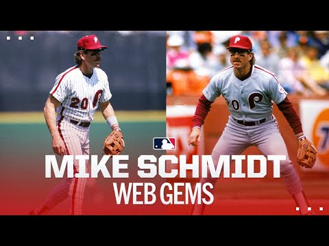 Mike Schmidt making INCREDIBLE defensive plays!