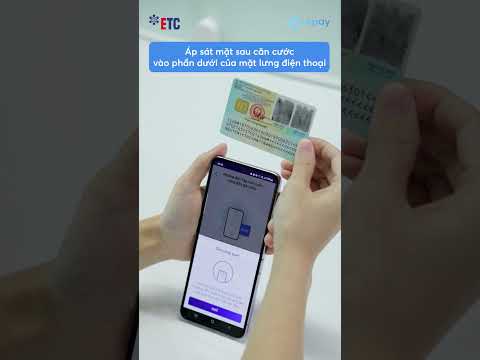 Hướng dẫn quét NFC trên hệ điều hành Android (mặt lưng dưới)