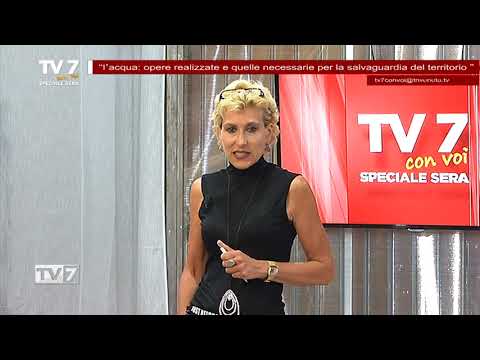 Tv7 con Voi sera del 26/6/2018 - l’acqua: opere realizzate (3 di 7)