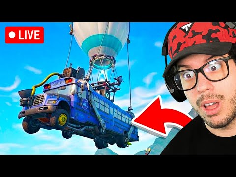 🔴 LIVE! - NEW UPDATE!! The BATTLE BUS is BACK in FORTNITE!