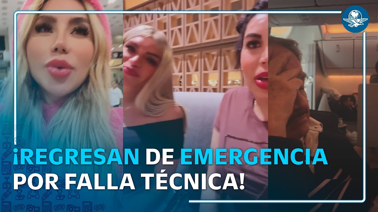 Susto en el aire: avión con influencers rumbo a Corea vuelve por falla técnica