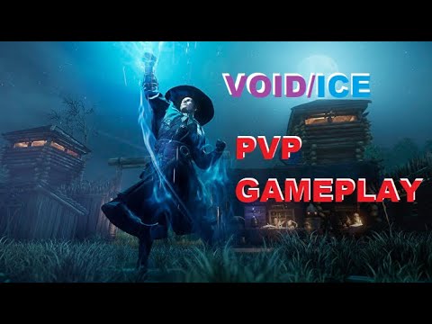 NEW WORLD PVP - INSANE ONE SHOT BUILD Void/Ice Gauntlet - 3vs10 SIEGE + OPEN WORLD PVP