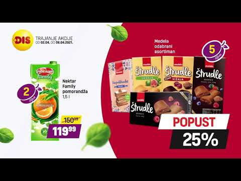 DIS Nedeljna akcija 02.04 - 08.04.2021.