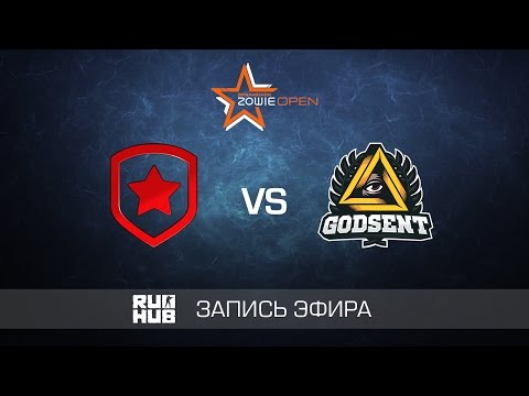 Gambit Gaming vs Godsent - Dreamhack Winter  -  map1 - de_cobblestone