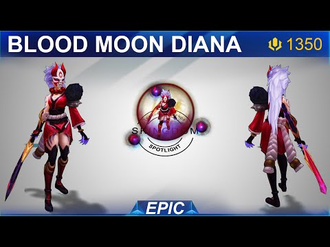 Blood Moon Diana Skin Spotlight 2020 | SKingdom - League of Legends