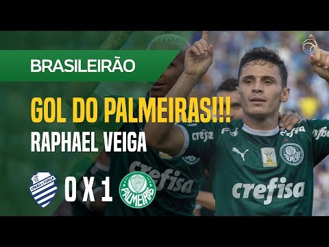 GOL DO PALMEIRAS - RAPHAEL VEIGA DE VOLEIO! - PALMEIRAS X CSA