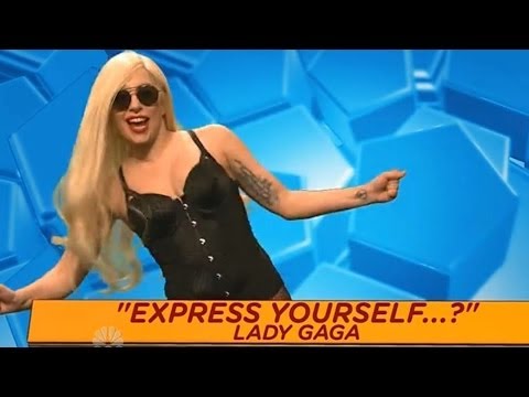 Lady Gaga Spoofs Madonna 