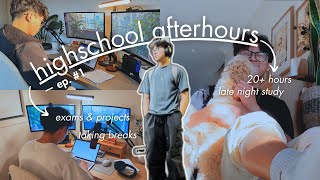 🗒️ highschool afterhours ep1: // productive habits, highschool life, weekly eats, self-care + more!