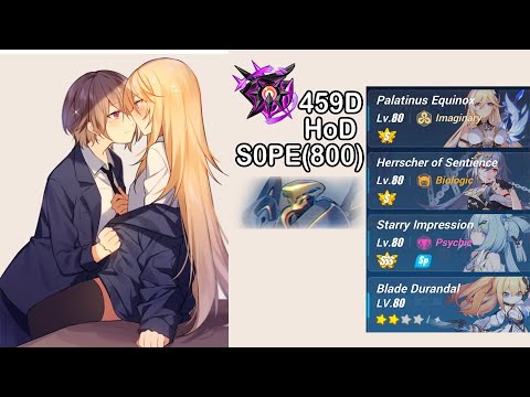 EX Abyss Nirvana (459D) : HoD (800) : S0 PE / S0 HoS/ SSS SI / 2* Dudu elf : Honkai Impact 3