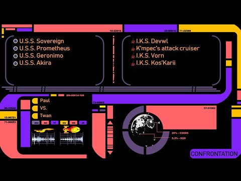 050-Squadron - Star Trek Attack Wing Battle Report #001 Federation Vs Klingon