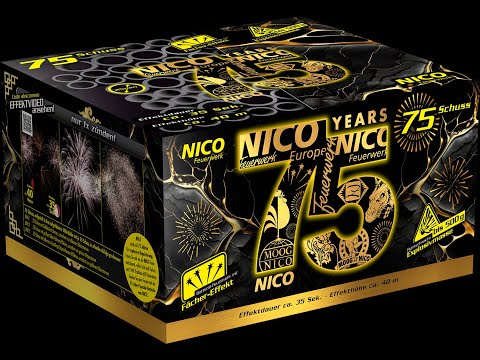 NICO Europe - 75 Jahre Jubiläumsbatterie, 75 Schuss