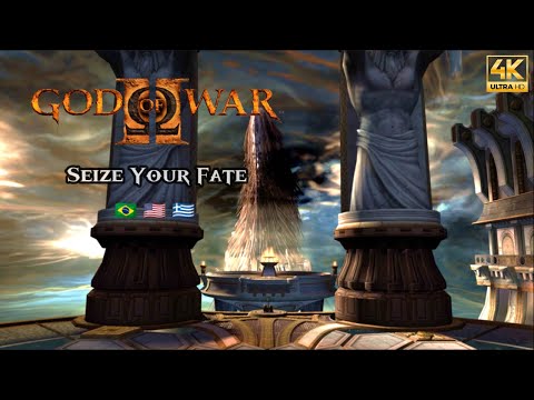 Seize Your Fate | Lyrics ENG & PT - BR | God of War II - Soundtrack | 4K 60FPS