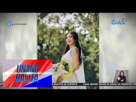 Alagang aso, nagsilbing wedding bouquet ng kaniyang fur mom UB