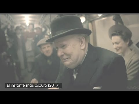 El instante más oscuro (2017). El Primer Ministro Churchill viajando en el metro de Londres. [0186]