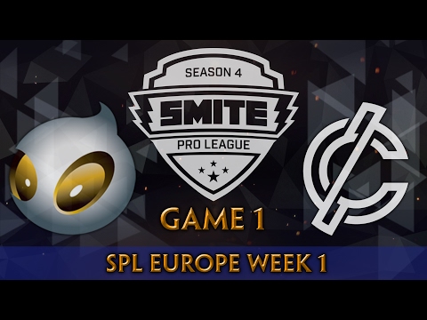 SMITE Pro League S4 Spring Split Week 1 (EU) - Team Dignitas vs. CycloneGG (Game 1)