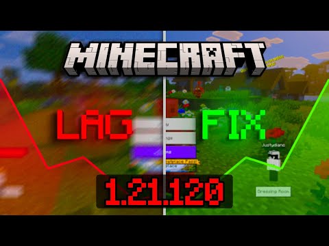 Minecraft FIX 1.21.120 Update LAG...(2 Methods)