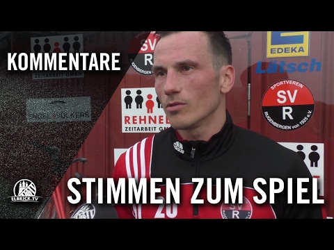 Die Stimmen zum Spiel (SV Rugenbergen - SV Halstenbek-Rellingen, Oberliga Hamburg) | ELBKICK.TV