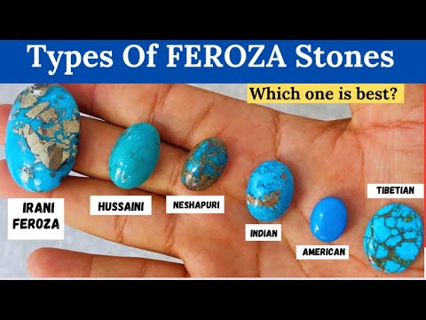 Types Of Feroza Stones ? फिरोजा पत्थर के प्रकार 🤔