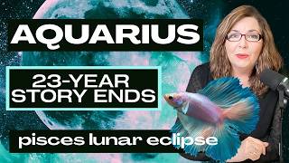 AQUARIUS: A LIFE-CHANGING Choice Is Ahead | Pisces Lunar Eclipse Tarot & Astrology