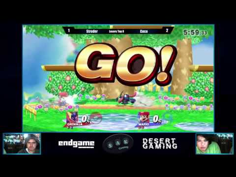 FD7 Losers Top 8 - Stroder (Marth/Greninja) vs Coco (Mario)