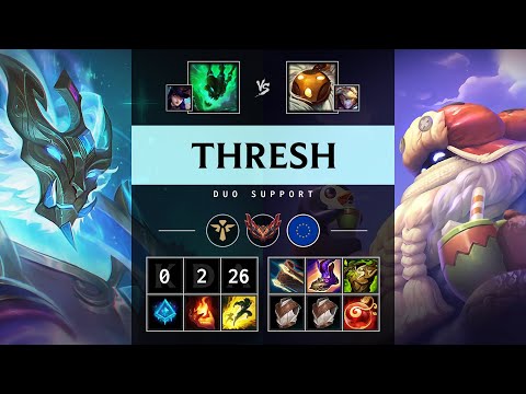 Thresh Support vs Bard - EUW Grandmaster Patch 14.23