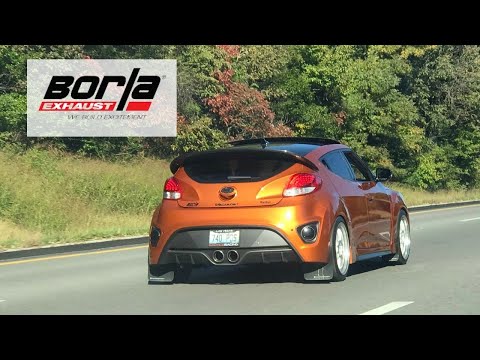 Borla Touring Exhaust - Hyundai Veloster Turbo