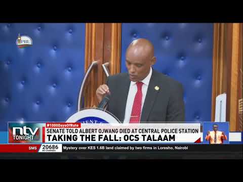 Central Police Station OCS Samson Talaam named key suspect in Albert Ojwang's death