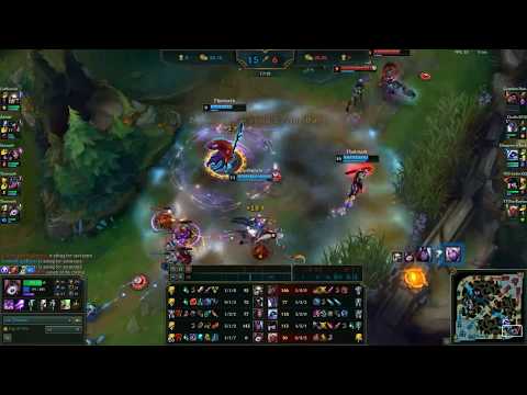 Varus/Lulu vs. Caitlyn/Soraka S8