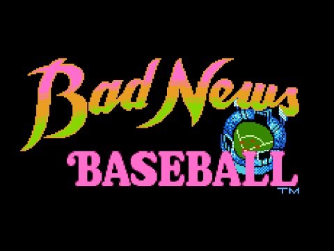 Bad News Baseball (Tecmo, 1990) - NES Gameplay