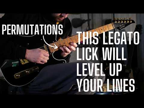You NEED This Legato Permutation to Level Up Your Lines - Legato Lick Tutorial